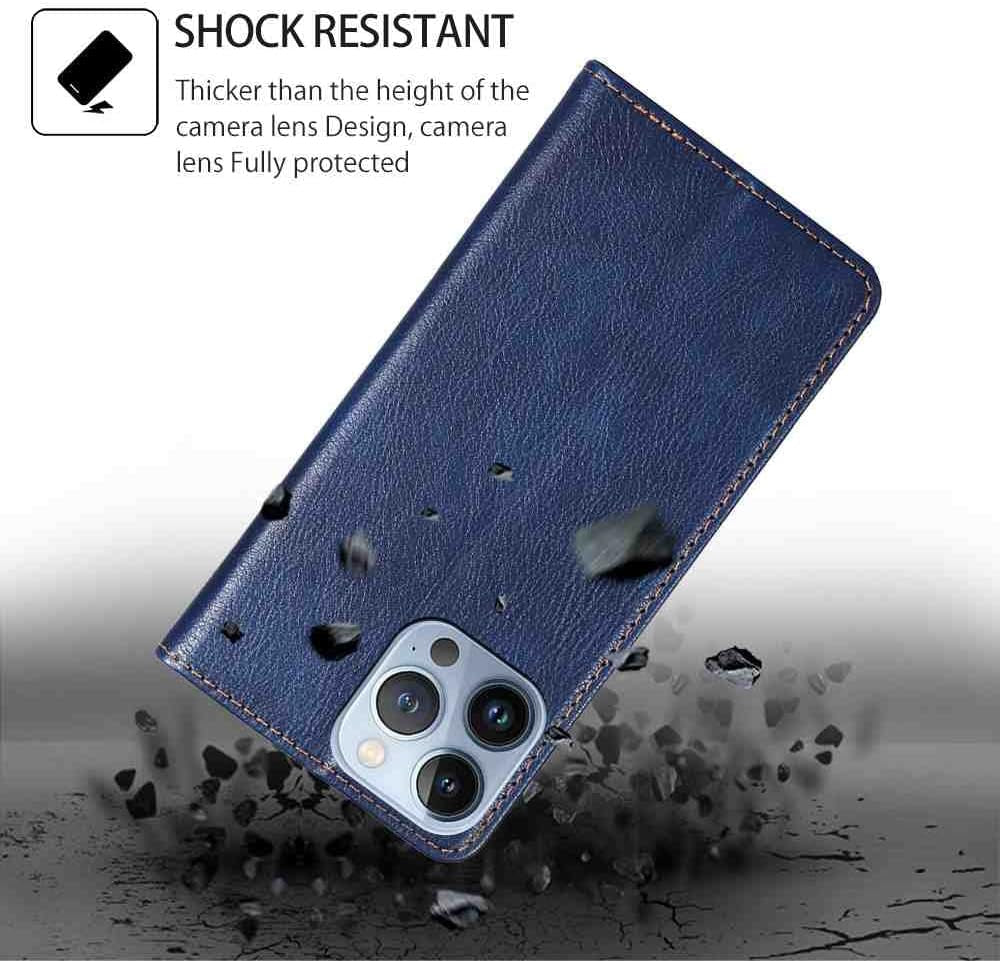 BANLEI2U Phone Cover Wallet Folio Case for LG G6, Premium PU Leather Slim Fit Cover for LG G6, Good Touch, Blue  BANLEI2U   