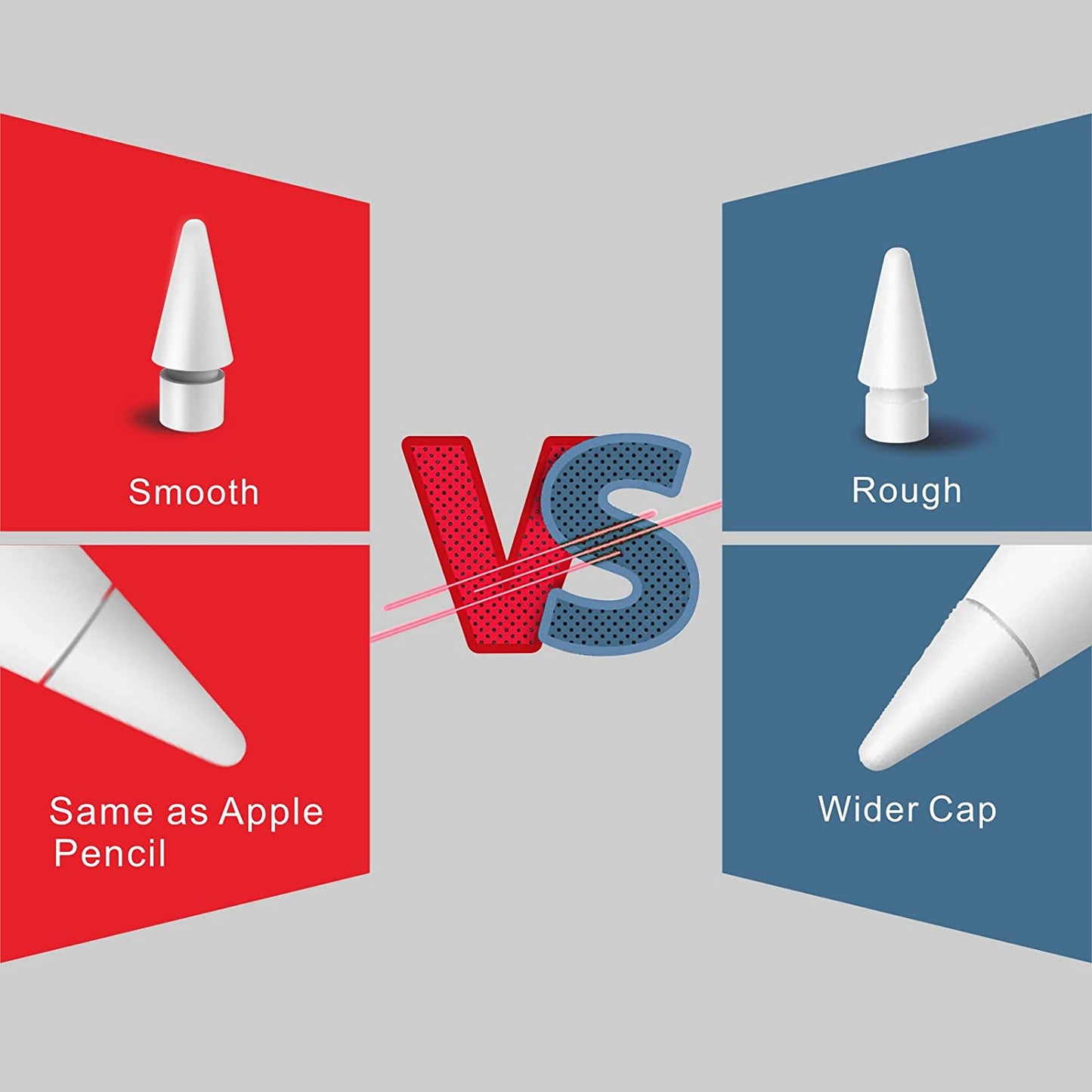 Replacement Tips for Apple Pencil 2Nd Generation & Apple Pencil 1St Generation (6 Pack)  PERMARK   