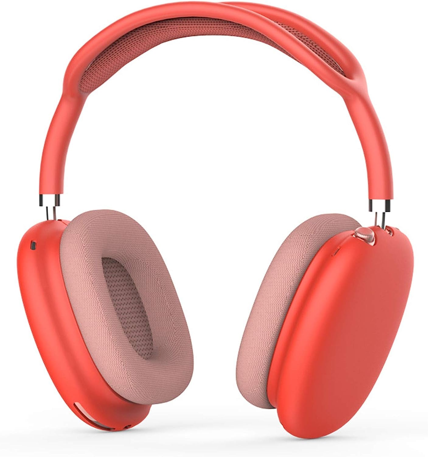 Youkei Compatible with Airpods Max Case Cover, Silicone Skin Cover Replacement Protective Earcup Protectors Pods Ear Cushions Compatible with Airpods Max (Red)  Youkei   