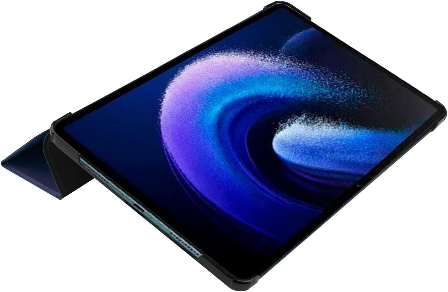 Dwaybox Case for Xiaomi Pad 6/Xiaomi Pad 6 Pro 2023 11.0 Inch, Folio Slim Lightweight Hard Shell Smart Protective Cover with Multi-Angle Stand -Dark Blue  DWaybox   