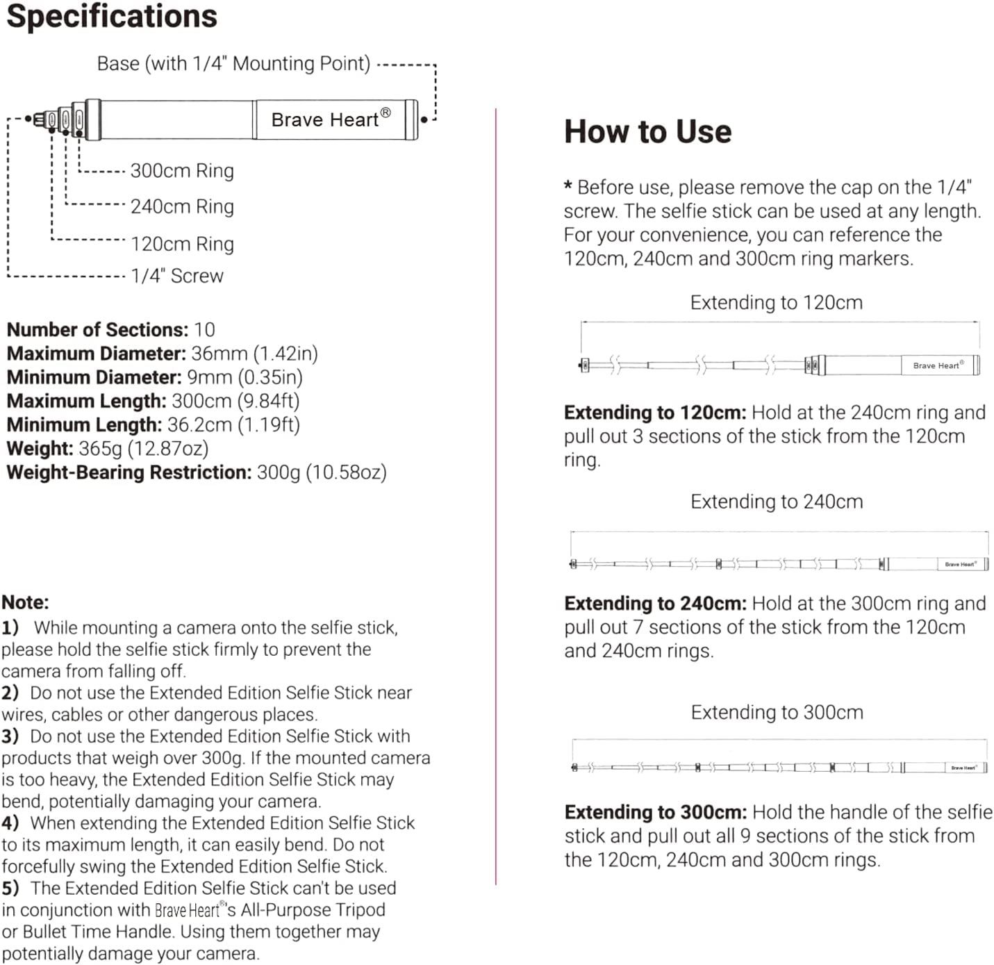 3M 100% True Carbon Fiber Extendable Invisible Selfie Stick for Insta360 Insta 360 ONE X3 X2 ONE RS ONE R ONE X Accessories for Gopro Max Panoramic Camera  Lamgend   