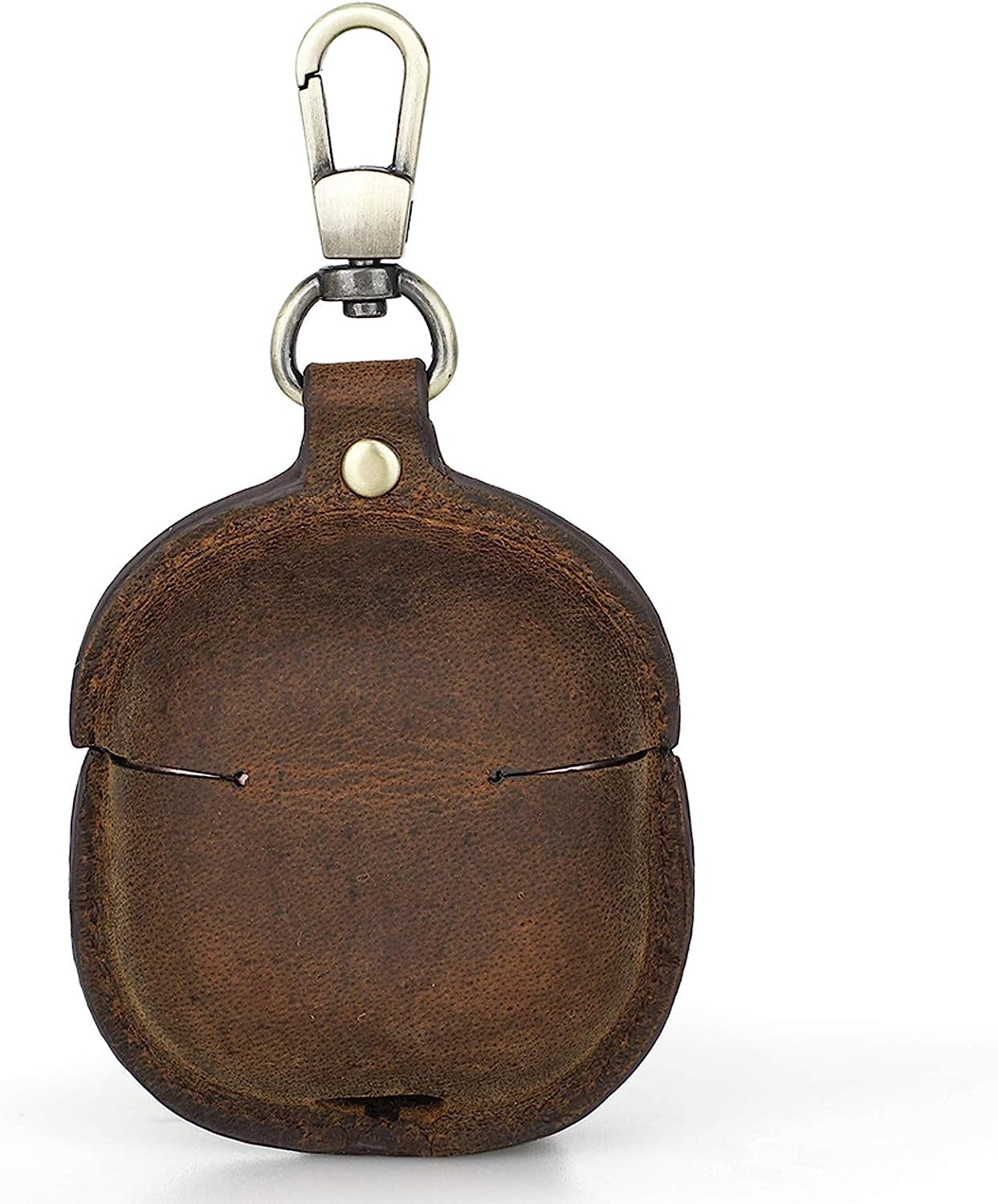 Kryfa Leather Case Compatible with Samsung Galaxy Buds 2 / Galaxy Buds Pro 2021, Galaxy Buds Live Protective Case with Keychain, Galaxy Earbuds Case Cover (Coffee)  ilmobile   