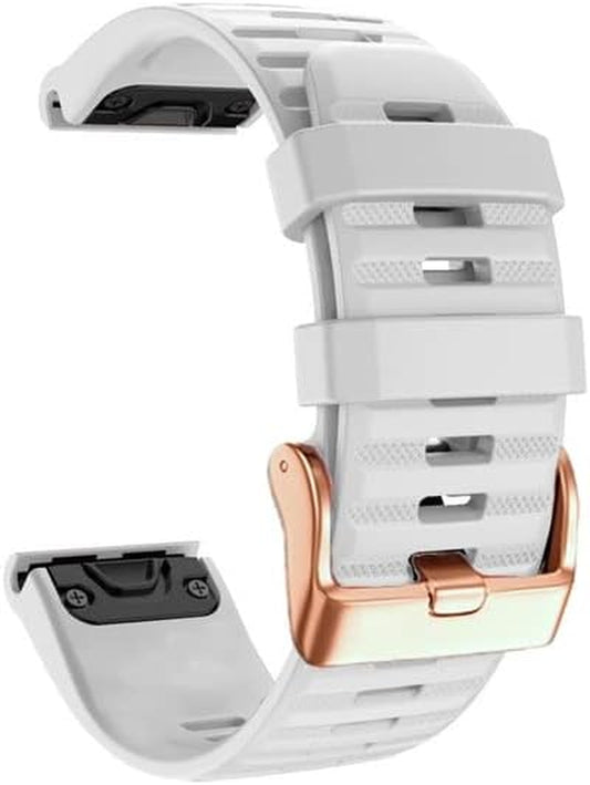 GUMMMY Quickfit 20 22 26Mm Straps Band for Garmin Fenix 7 7X 7S 5S 5 5X plus 6S 6 6X Pro/Epix Smartwatch Watch Band Silicone Bracelet  GUMMMY   