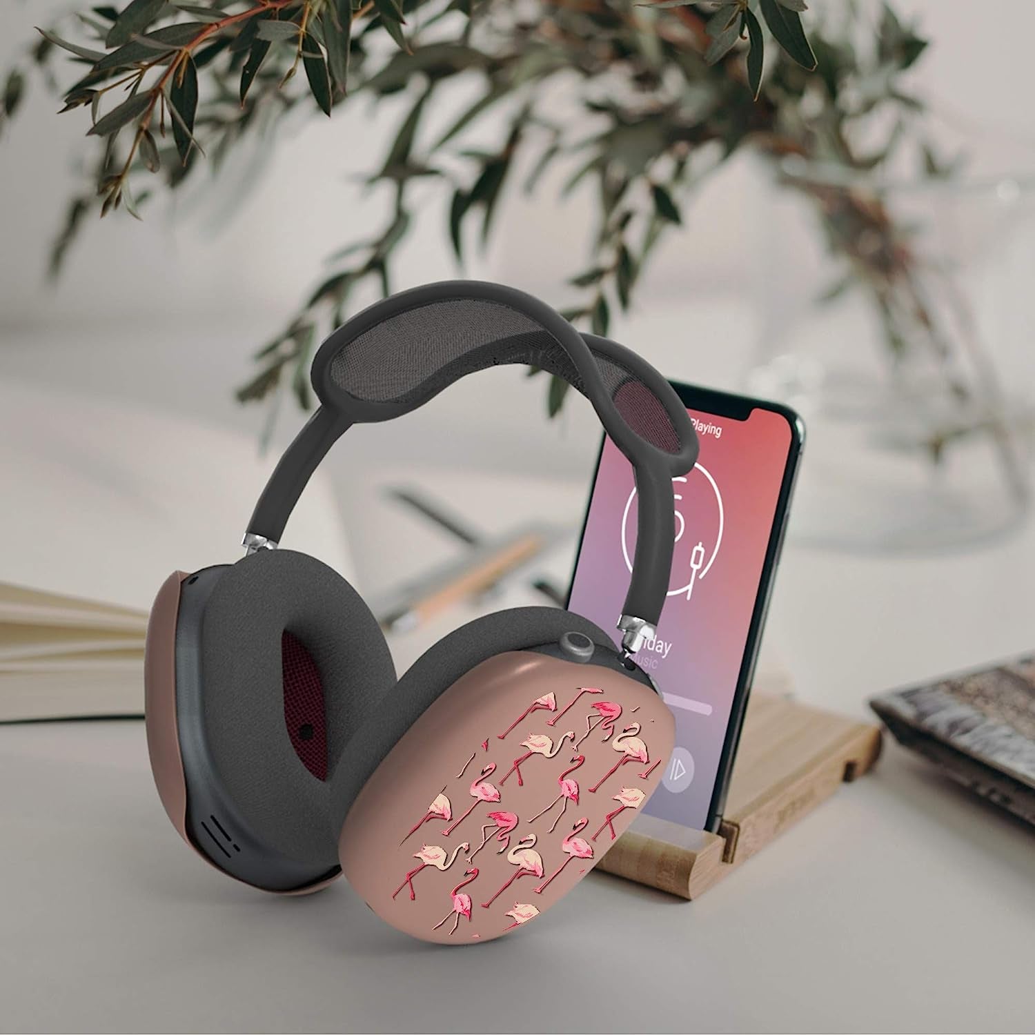Pimpcase Compatible with Airpods Max Case Cover Headphone Flamingo  PimpCase   