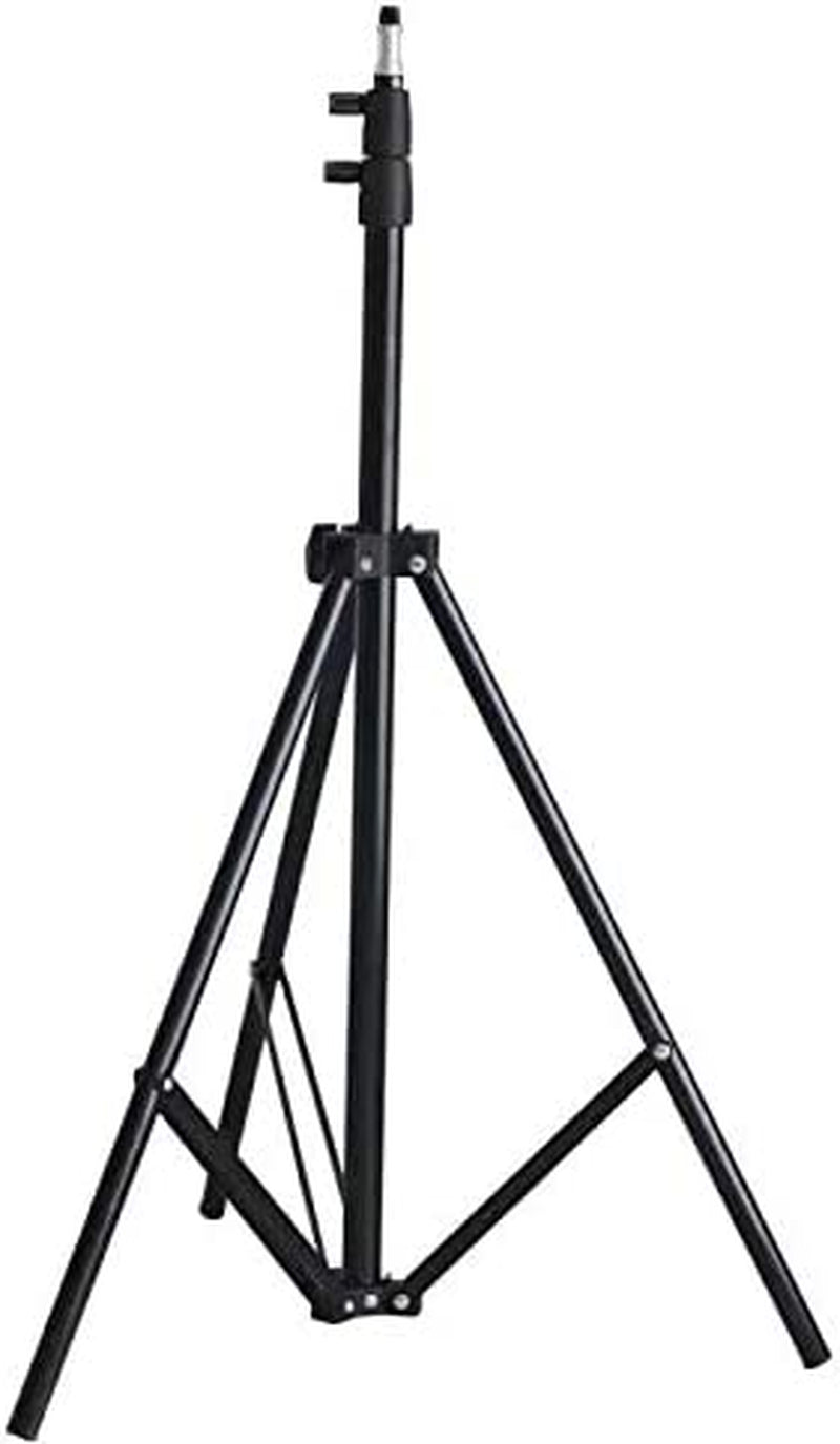 Riqiorod Light Stand, 7-Foot Photography Tripod Stand, Floor Selfie Ring Light Support for Studio, Umbrella, Backdrop, LED Panel, Speedlite Flashes, Reflector, Strobes, Video Lights  Riqiorod   