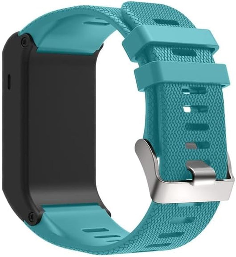 IRFKR Soft Silicone Replacement Strap for Garmin Vivoactive HR Smart Wristband for Garmin Vivoactive HR Watch Replacement Bangle Band  IRFKR Blue  