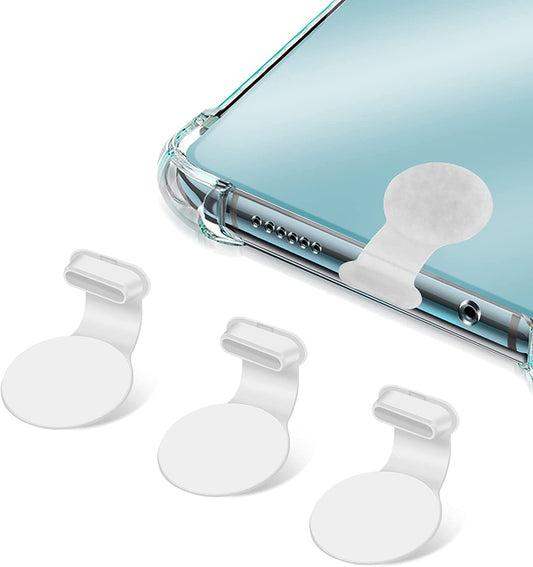 Giantree Luminous Type C Dust Plugs, 4 Pcs Silicone USB C anti Dust Cover Caps Charging Port Cover Type-C Dust Protectors Stopper for Smartphone Laptop  Giantree   