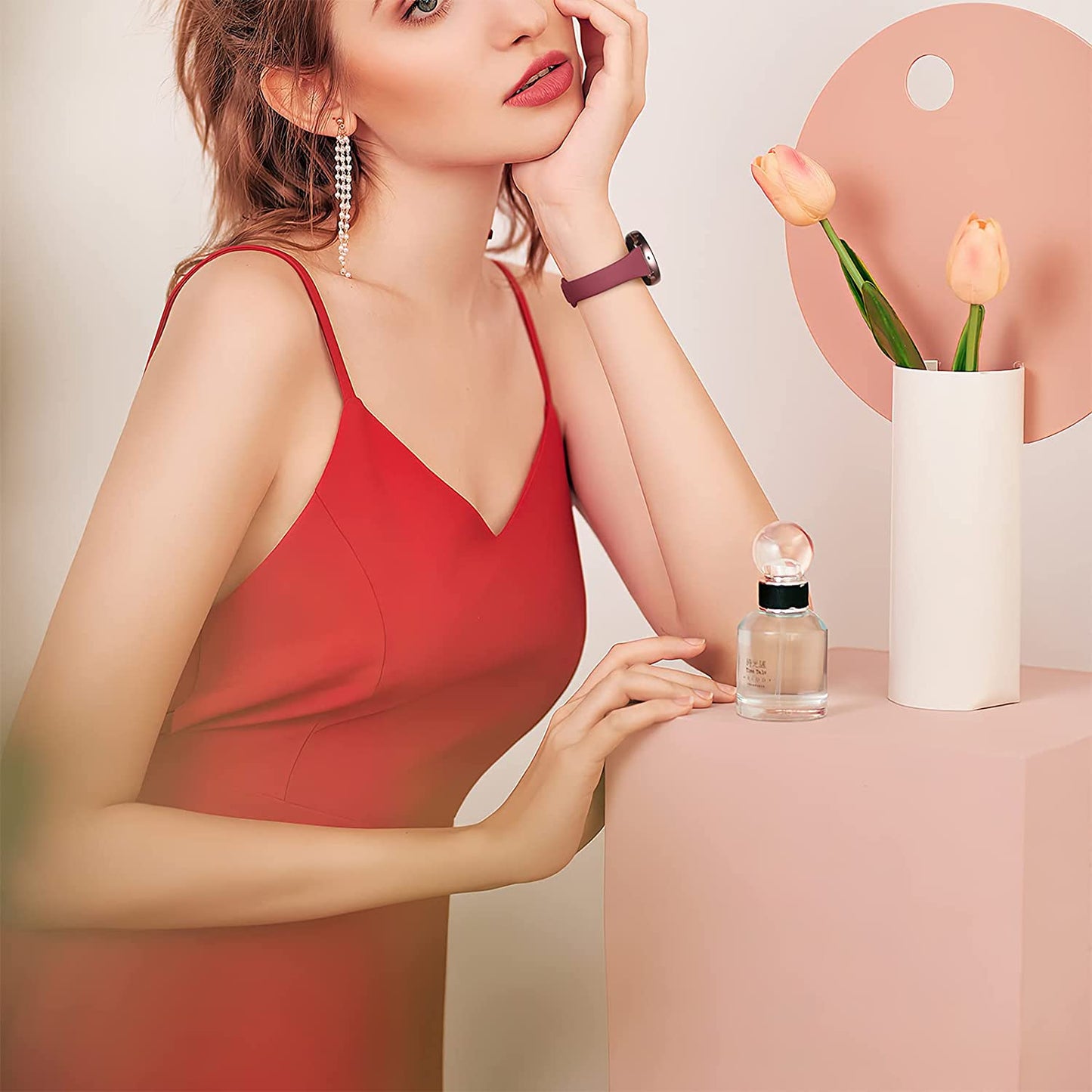 GEAK Compatible for Samsung Galaxy Watch 4 Band 40Mm/Classic,Galaxy Watch 5 Bands/Watch 5 Pro/Samsung Active 2 Watch Bands,20Mm Soft Slim Silicone Replacement Bands for Samsung Watch 4 Bands Women Men  GEAK   