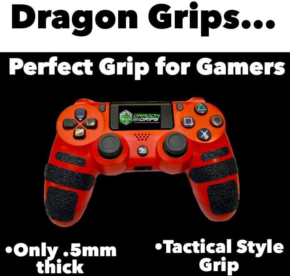 Dragon Grips Grip Tape Cell Phone Grip Stickers Mouse Grip Tape. Clear 84Pc Multi Purpose Set Rubberized Grip Stickers. Rubber Grip Adhesive Strips for Phone, Laptop, Ipad, Iphone, Tablets & Gaming  Dragon Grips   