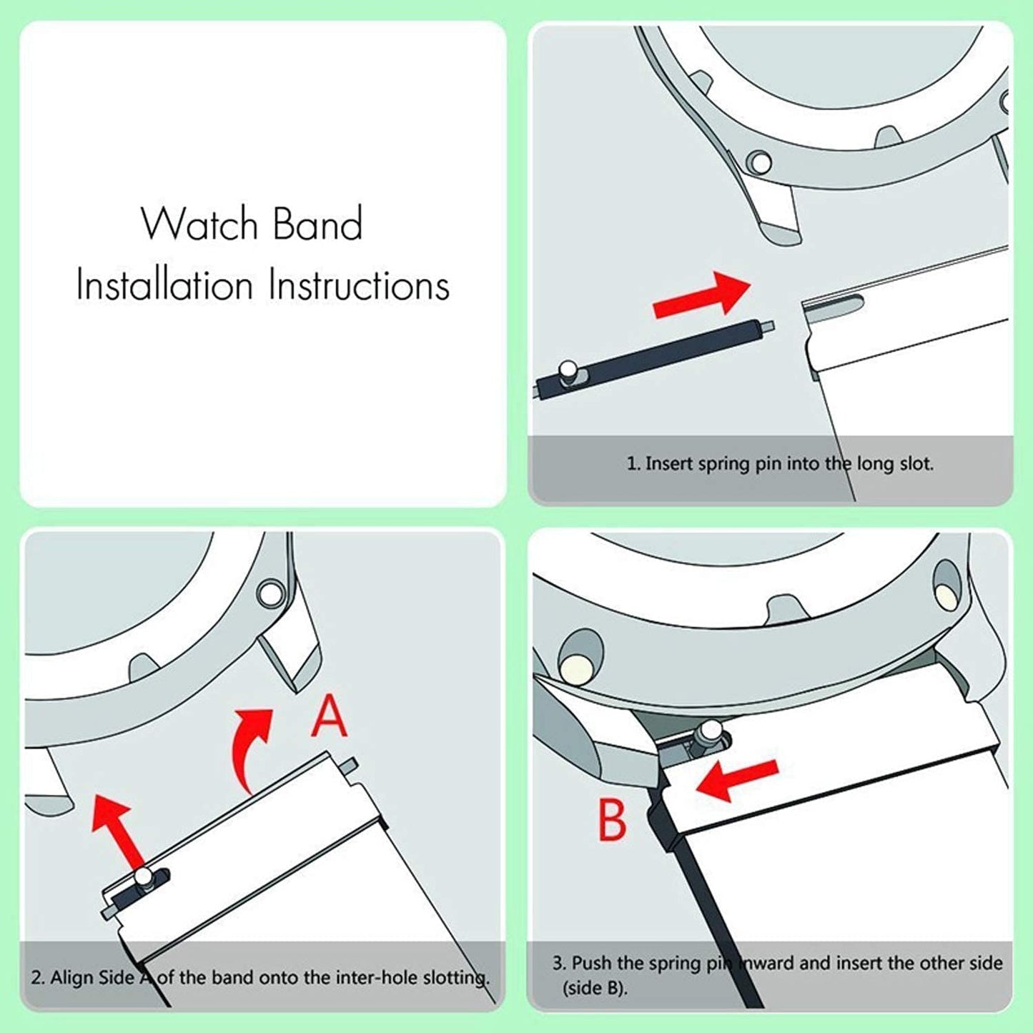 Stan Lee Watch Band Compatible with Samsung Galaxy Watch (46Mm), 22Mm Stainless Steel Magnetic Mesh Watch Band Quick Release Strap for Samsung Gear S3 Classic/Frontier  Stan Lee   