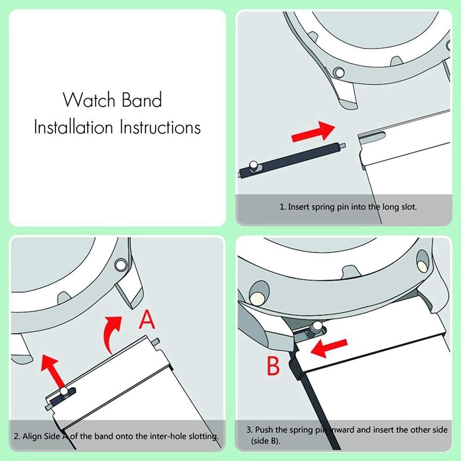 Stan Lee Watch Band Compatible with Samsung Galaxy Watch (46Mm), 22Mm Stainless Steel Magnetic Mesh Watch Band Quick Release Strap for Samsung Gear S3 Classic/Frontier  Stan Lee   