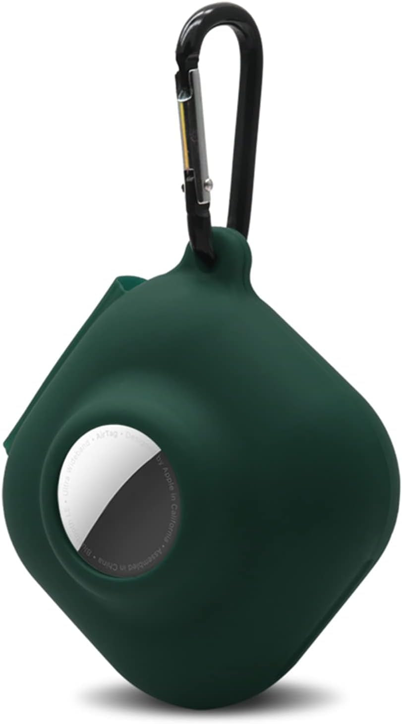 Glow Case for Beats Fit Pro Airtag Wireless Noise Cancelling Earbuds,Carrying Case Premium Soft Skin Cover Shock-Absorbing,Anti-Scratch Protective Case with Keychain(Glow Blue)  2022321 18  