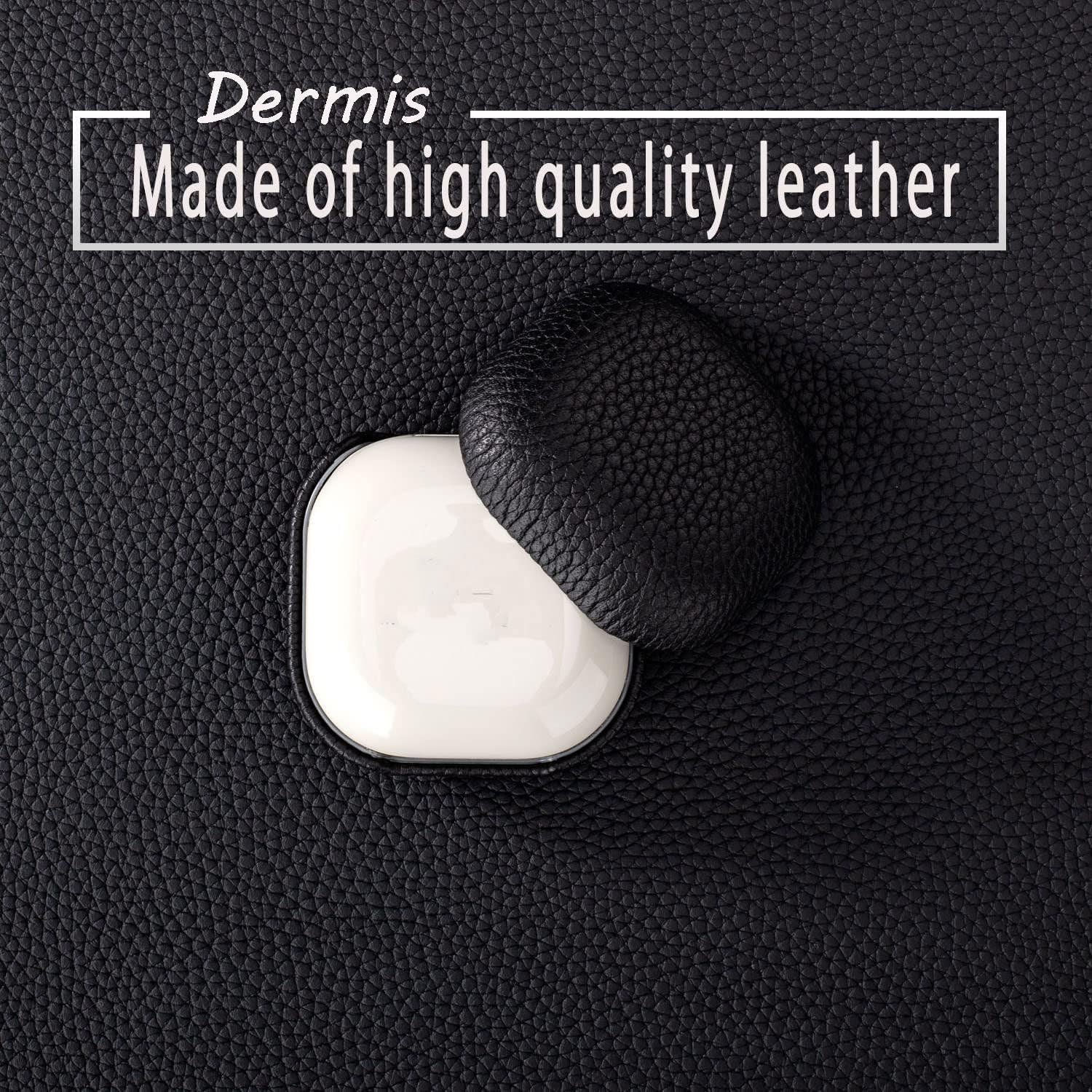 Cover Case for Samsung Galaxy Buds 2 Case，Galaxy Buds Pro Case Galaxy Buds Live Case,Genuine Leather Case Complete Protection against Scratches, Bumps, Anti-Shock and Anti-Slip Orange  Keminsung   