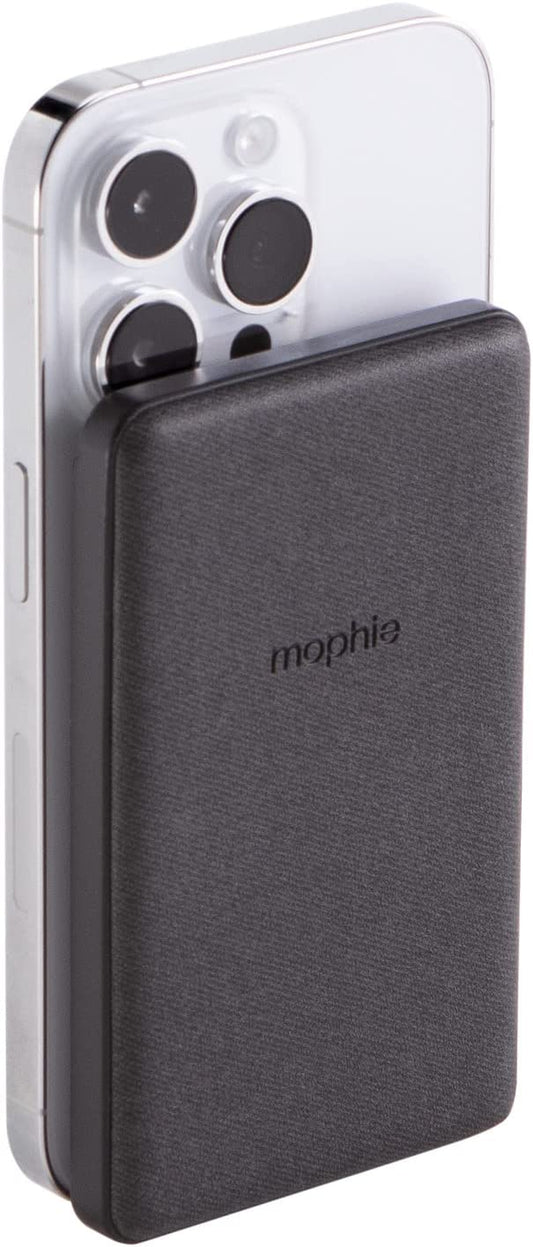 Mophie Snap+ Juice Pack Mini - Wireless Portable Magnetic Charger with 5000 Mah Internal Battery, Compatible with Magsafe & Qi-Enabled Smartphones, Works with Apple, Samsung, and Google Phones, Black  mophie   