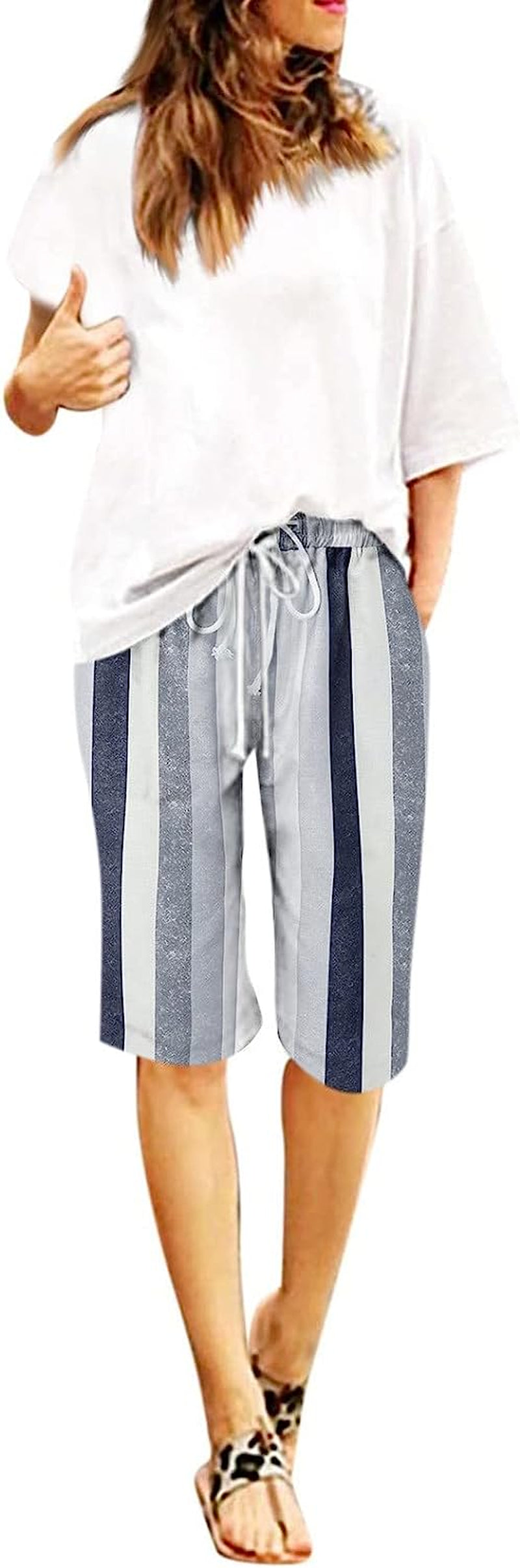 HSSDH Shorts for Women Beach, Women'S Casual Shorts Quick Dry Lightweight Summer Travel Beach Shorts for Women  HSSDH   