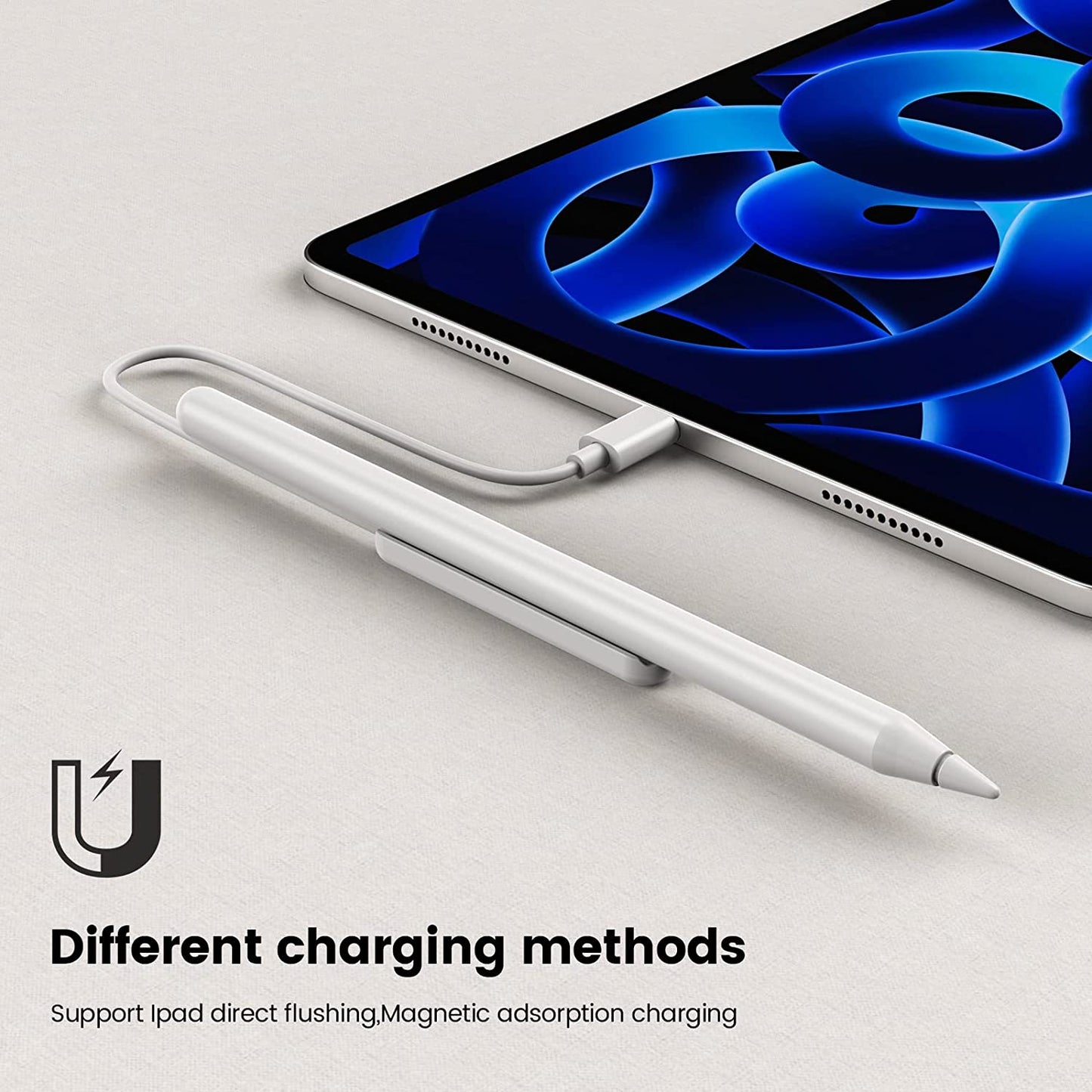 MOGOOD Stylus Pen Charging Cable Pencil Charger Compatible with Apple Pencil 2Nd Generation Only Stylus Charging Cord save Your Ipad Battery  MOGOOD   