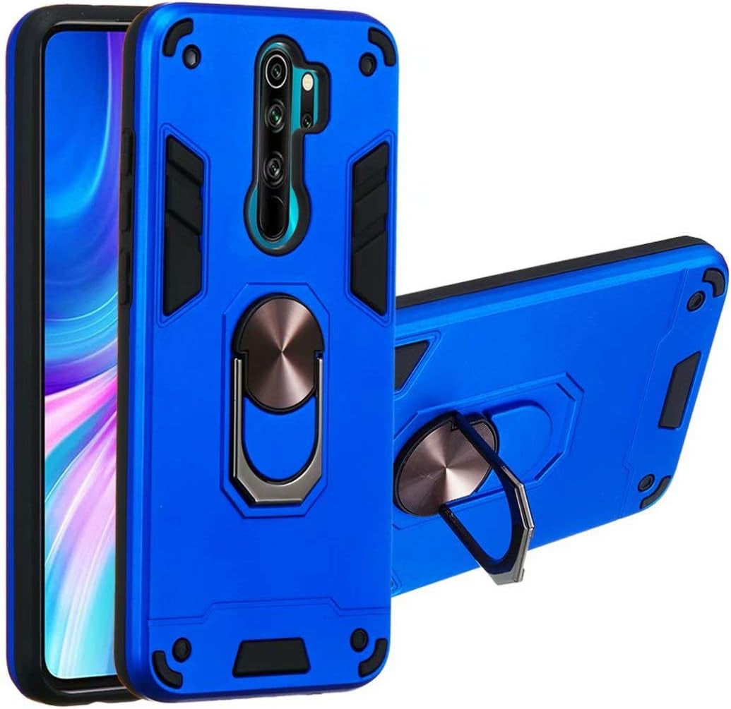 LHYIN Xiaomi Redmi Note 8 Pro 2 in 1 Kickstand Dark Green Back Cover Case,Tpu Soft + PC Hard Hybrid Dual Layer Whole Body Protection Back Cover Shell Case for Xiaomi Redmi Note 8 Pro Dark Green  LHYIN Xiaomi Redmi Note 8 Pro-08  