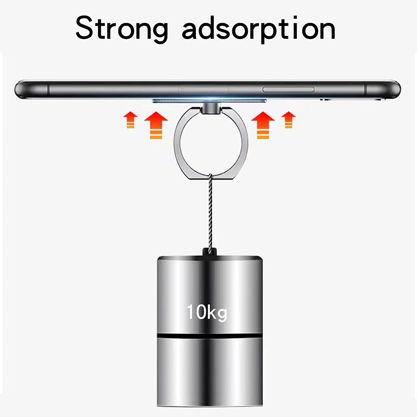 Cavdycidy Bling Metal Cute Butterfly Cell Phone Ring Holder 360°Rotation Finger Stand Kickstand Universal Compatible with All Smartphone(Diamond Deep Blue)  Cavdycidy   