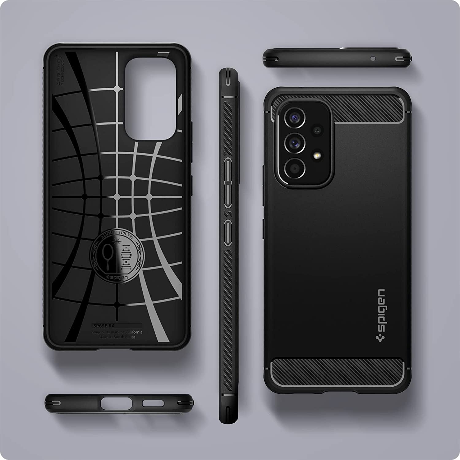 Spigen Rugged Armor Designed for Galaxy A53 5G Case (2022) - Matte Black  Spigen   