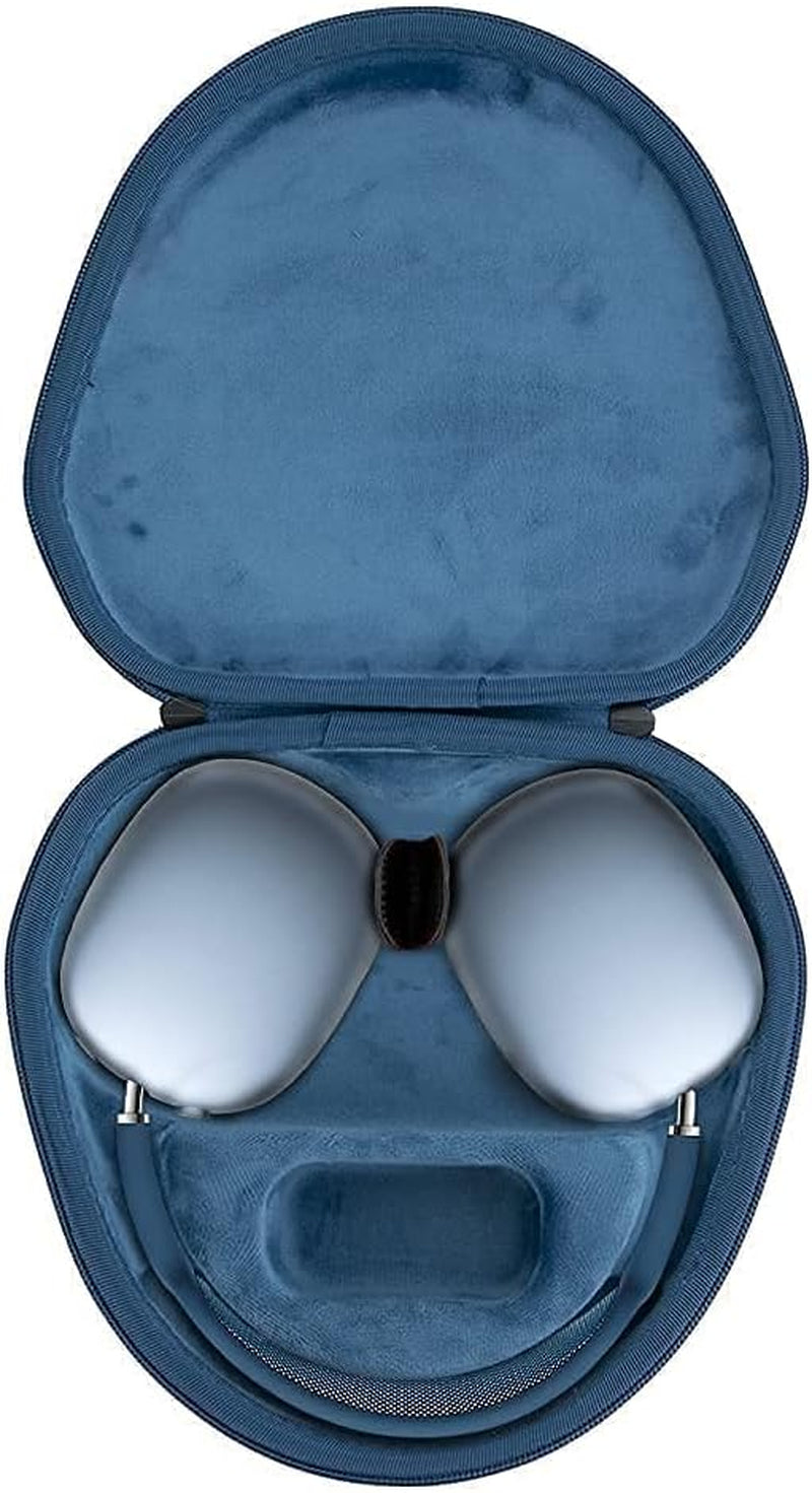 Black + Blue Hard Cases Replacement for Apple Airpods Max Headphone by Co2Crea  co2CREA   