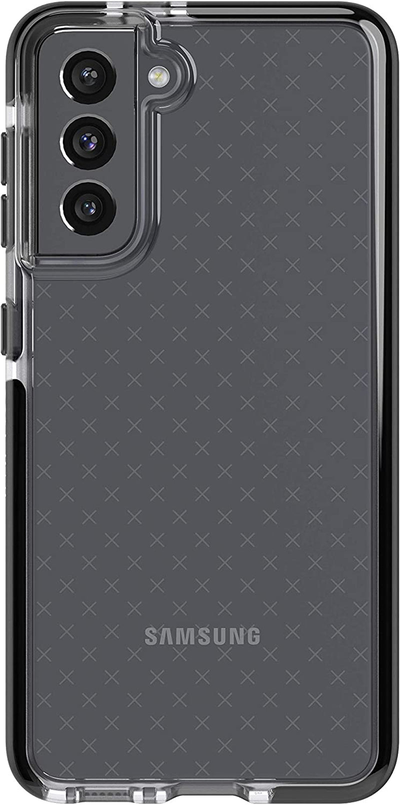 Tech21 Evoslim Phone Case for Samsung S21 5G - 8 Ft. Drop Protection, Charcoal Black  tech21 Smokey/ Black Evo Check Galaxy S21 5G