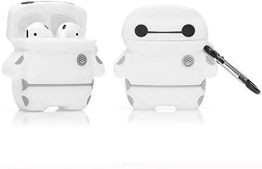 ZAHIUS Silicone Case Compatible for Apple Airpods 1&2 Funny Cover[3D Cartoon Pattern][Designed for Kids Girl and Boys](Baymax)  ZAHIUS Direct   