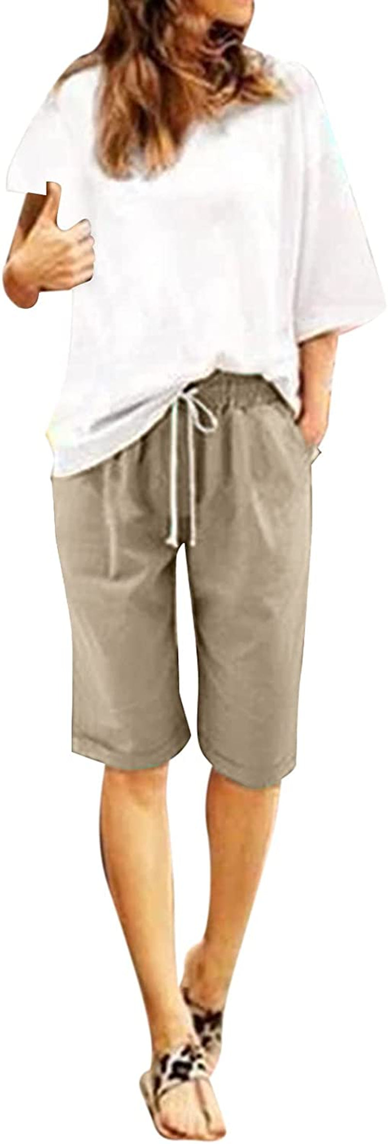 HSSDH Shorts for Women Beach, Women'S Casual Shorts Quick Dry Lightweight Summer Travel Beach Shorts for Women  HSSDH   