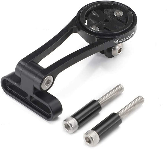 Corki Cycles Adjustable Angle Out Front Stem Mounted Cycle Computer Bike Mount Compatible with Garmin Edge 130 350 500 520 520Plus 530 830 1030  CORKI   