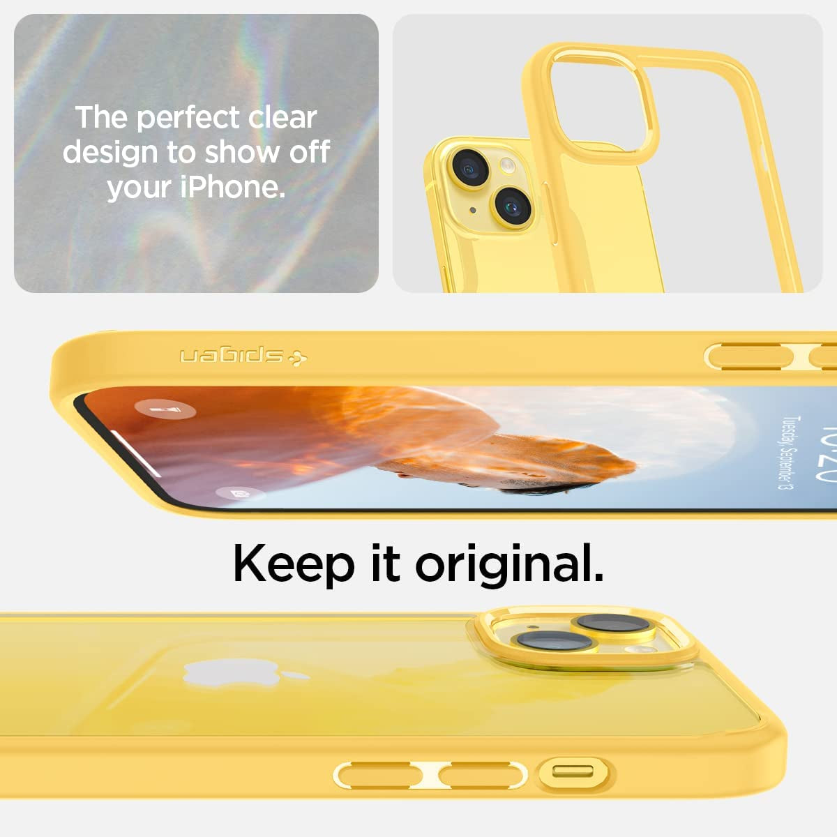 Spigen Butter Yellow Designed for Iphone 14 Case (2022) - Butter Yellow  Spigen   
