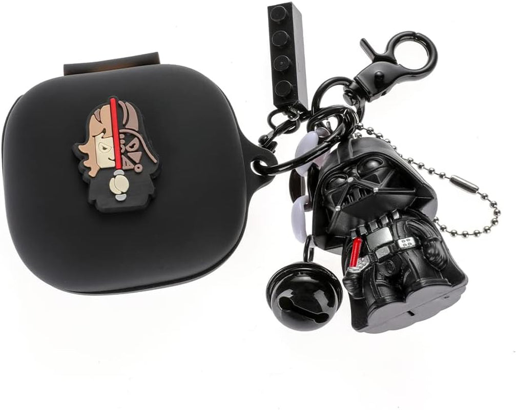 Fit Designed for Beats Fit Pro 2021 New Earbuds, Suublg Beats Fit Pro Cartoon Silicone Headphones Charging Case Cover with Cute Doll Keychain Full Body Anti-Lost Lanyard Protection  Suublg Sith  