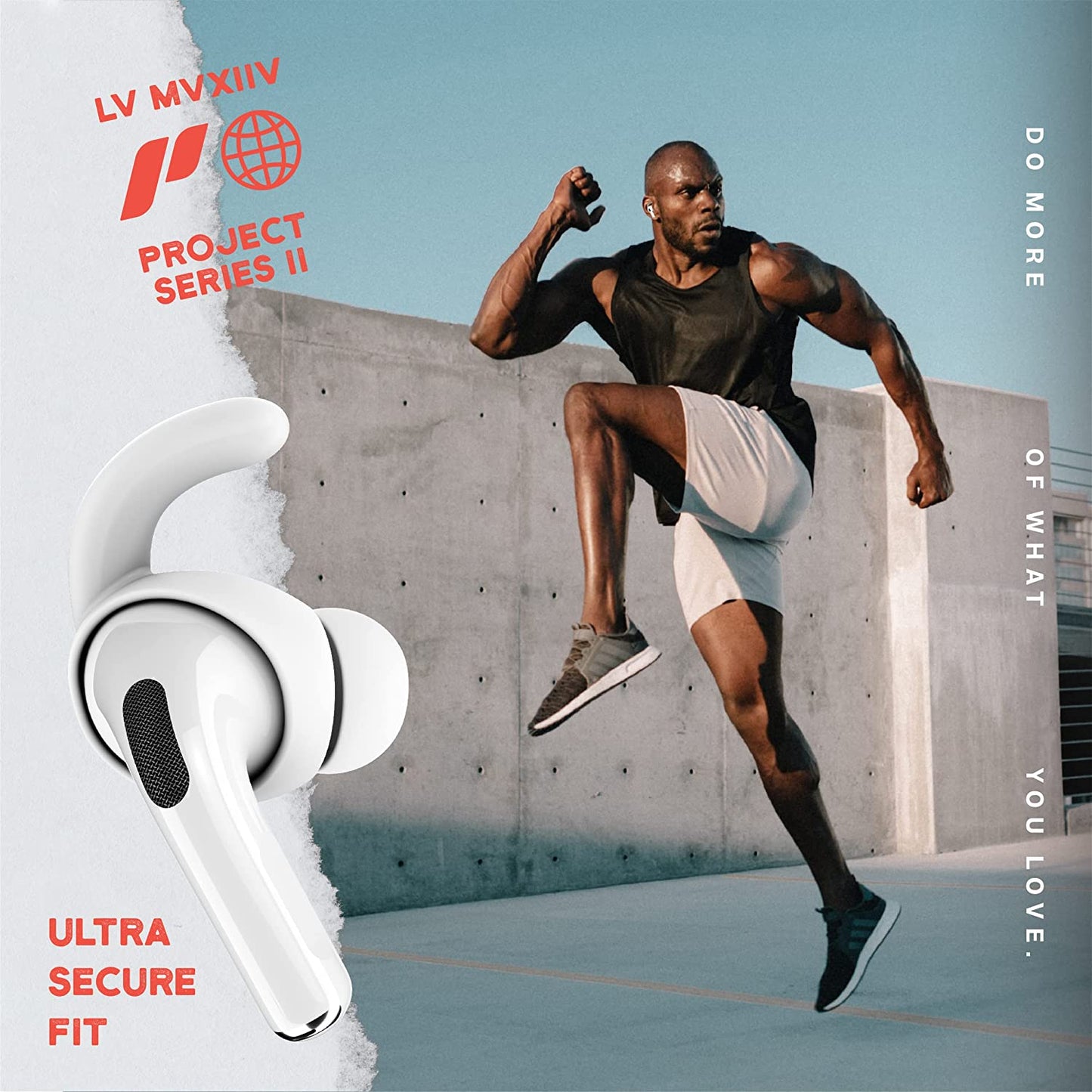 Proof Labs 3 Pairs for Airpods Pro Ear Hooks Covers [Added Storage Pouch] Accessories Compatible with Apple Airpods Pro Generation 1 (White)  Proof Labs   