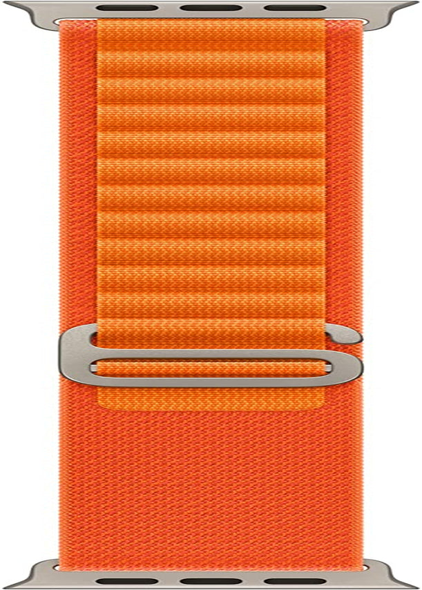 Apple Watch Band - Alpine Loop (49Mm) - Orange - Medium  Apple   