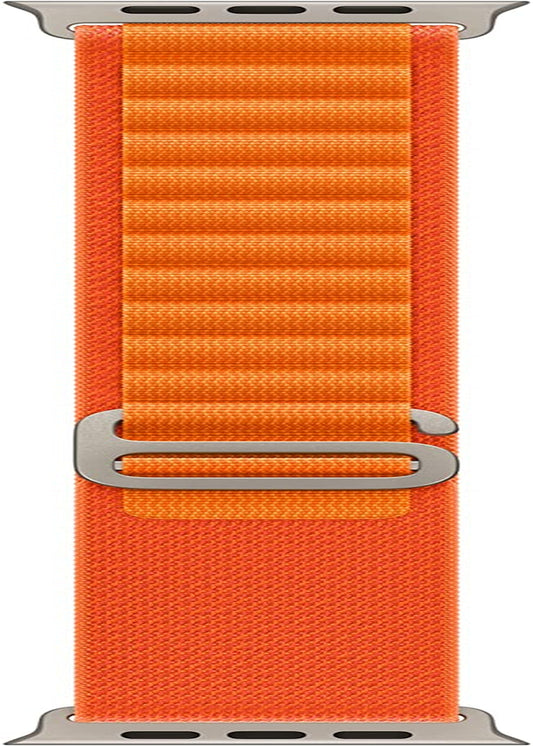 Apple Watch Band - Alpine Loop (49Mm) - Orange - Medium  Apple   