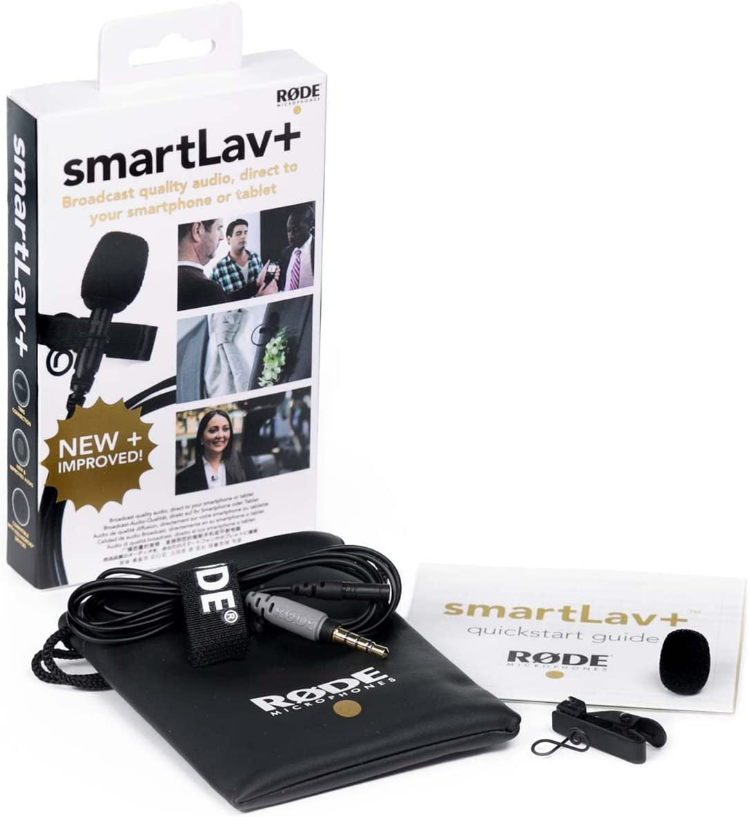 Rode Smartlav+ Lavalier Microphone for Smartphones  Rode   