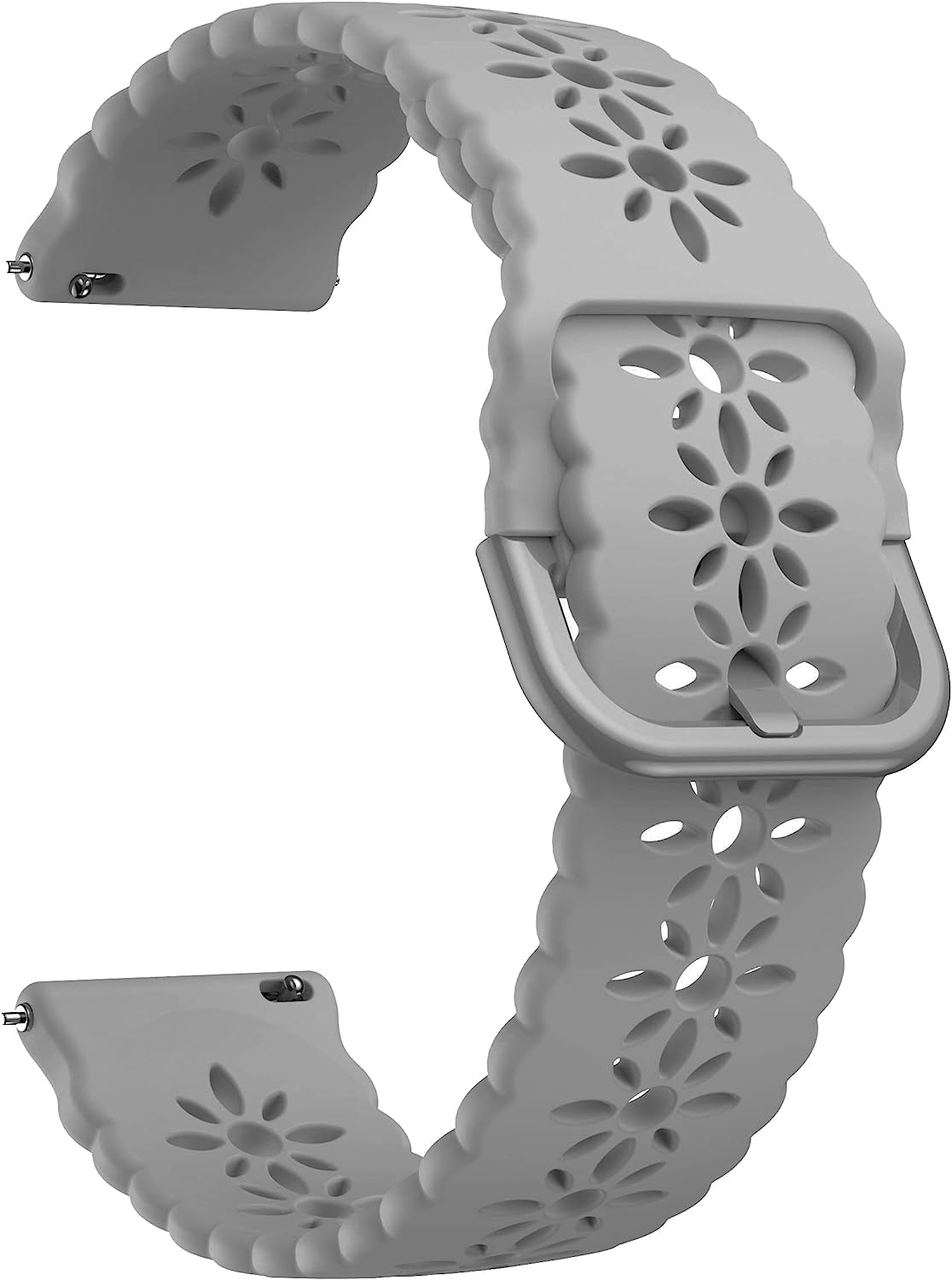 RAYESS NEW 20Mm Smart Watch Band for Garmin Vivoactive 3-3T/Venu 2 SQ Vivomovehr Forerunner 645 245M Silicone Strap Watchband Accessory  RAYESS R For Forerunner 55 158 