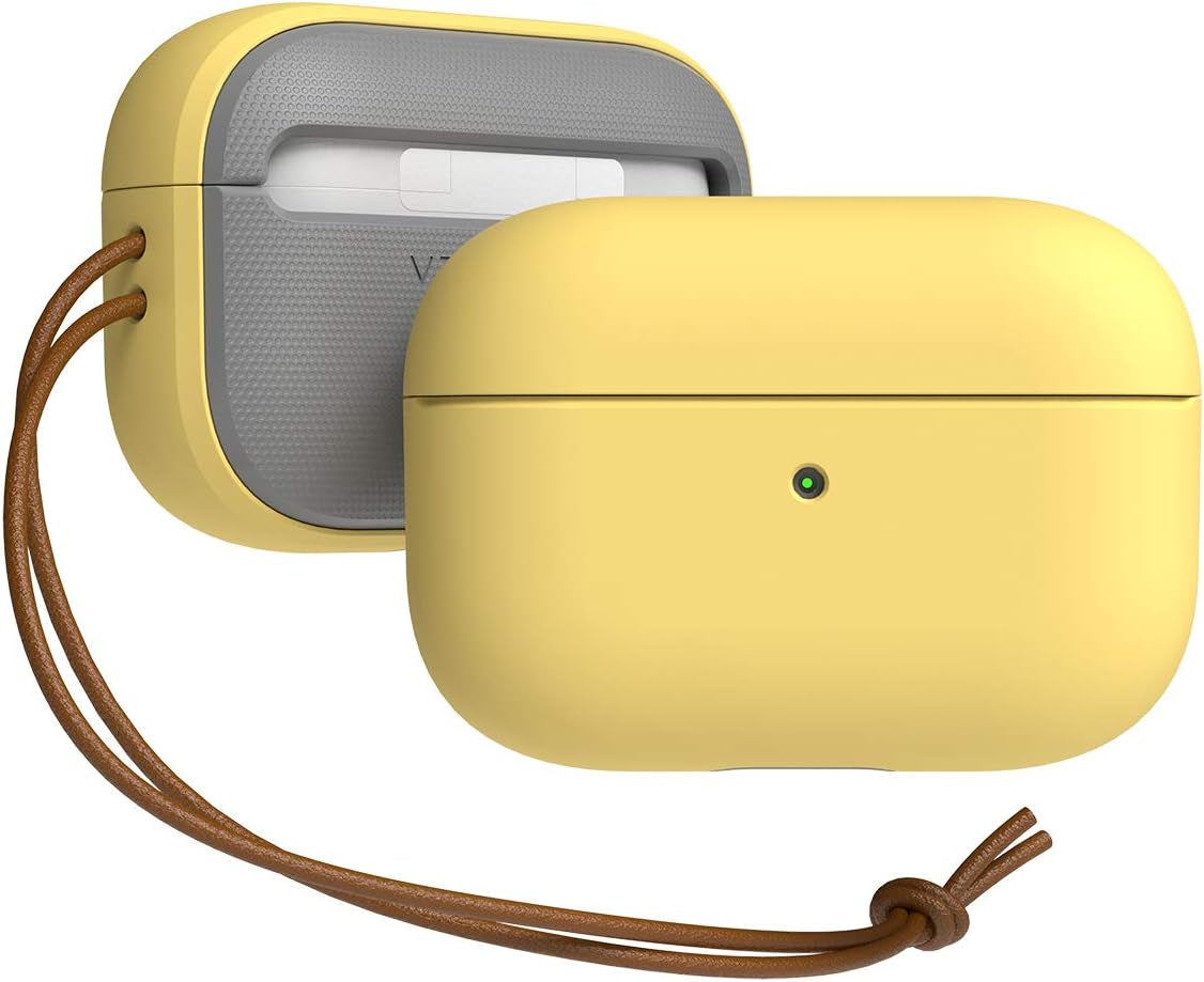 VRS Design Modern for Apple Airpods Pro Case (2019) Sand Stone [US Patent Registered]  VRS DESIGN Lemonade  
