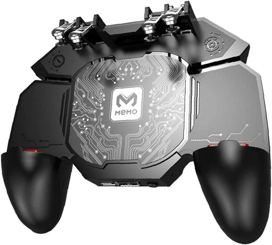 Phone Gamepad Controller with Cooling Fan Adjustable Smart Phone Gaming Grip Triggers  Liadance   