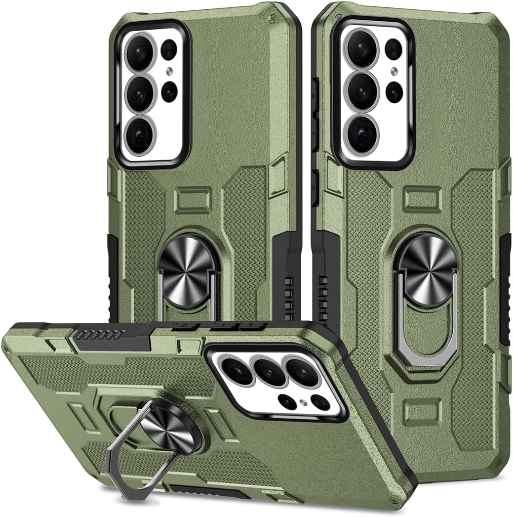 MGSBCXN Armor Case for Samsung Galaxy Note20 5G, Military Grade Shockproof Protection Samsung Galaxy Note 20 Case, Heavy Duty Protection Slim Fit Samsung Note 20 Case with Ring Kickstand, Blue  MGSBCXN Green S23 Ultra 