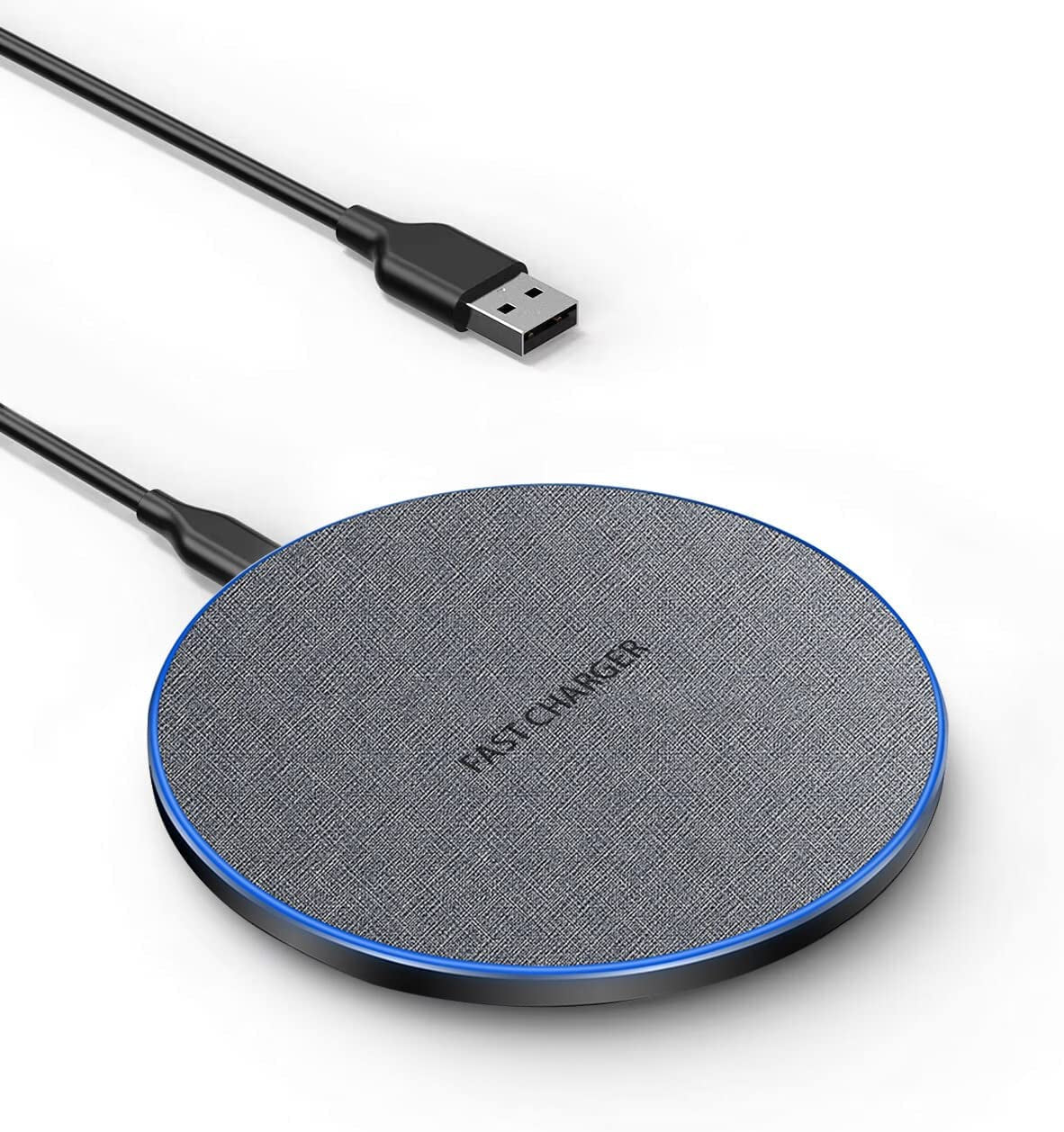 20W Wireless Charger Pad,Fast Wireless Charging Compatible with Iphone 14/14 Plus/14 Pro/14 Pro Max/13/12/11/Se/X/Airpods,15W Phone Induction Charge Station for Samsung,Pixel,Lg G6/7/8(No Plug)  PDKUAI Gray  