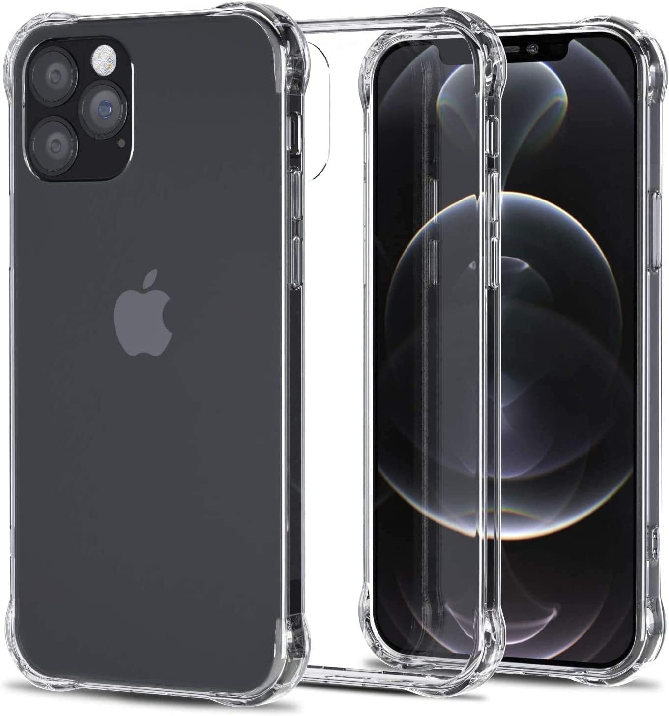 Yoyamo 【3+3 Pack Screen Protector for Samsung Galaxy S23 Plus/S23+ with 3 Pack Tempered Glass Screen Protective Film and 3 Pack Camera Lens Protector-Bubble Free High Definition  Yoyamo Clear For iPhone 12 Pro Max  