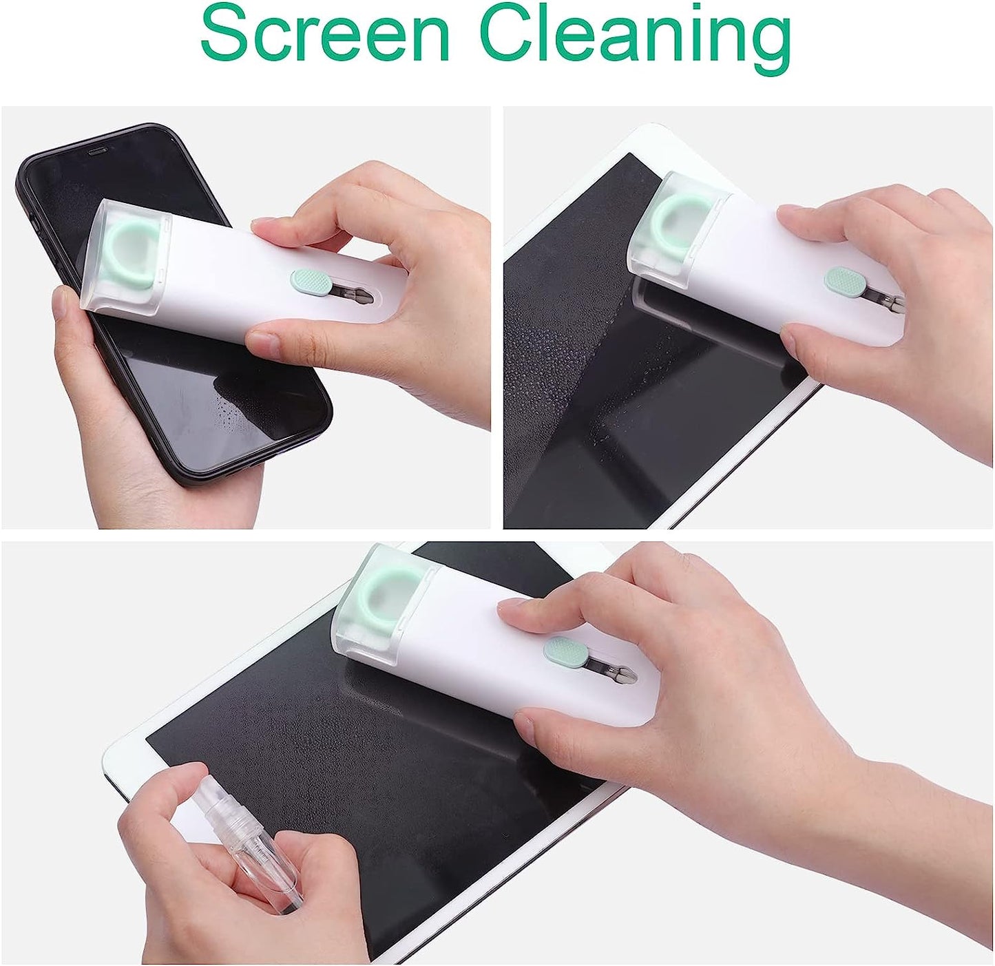 7 in 1 Electronic Cleaner Kit, Keyboard Cleaning Kit with Brush, Multifunctional Cleaner Set for Airpods Pro/Laptop/Phone/Computer/Screen  Doter   