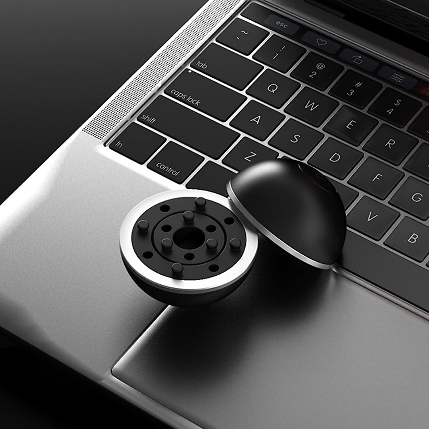 Ieasednzj Laptop Stands Portable Laptop Stand Cooling Pad Magnetic for Laptop Cool Ball Heat Dissipation Non Slip Pad Notebook Cooler Stand  IEASEdnzj   