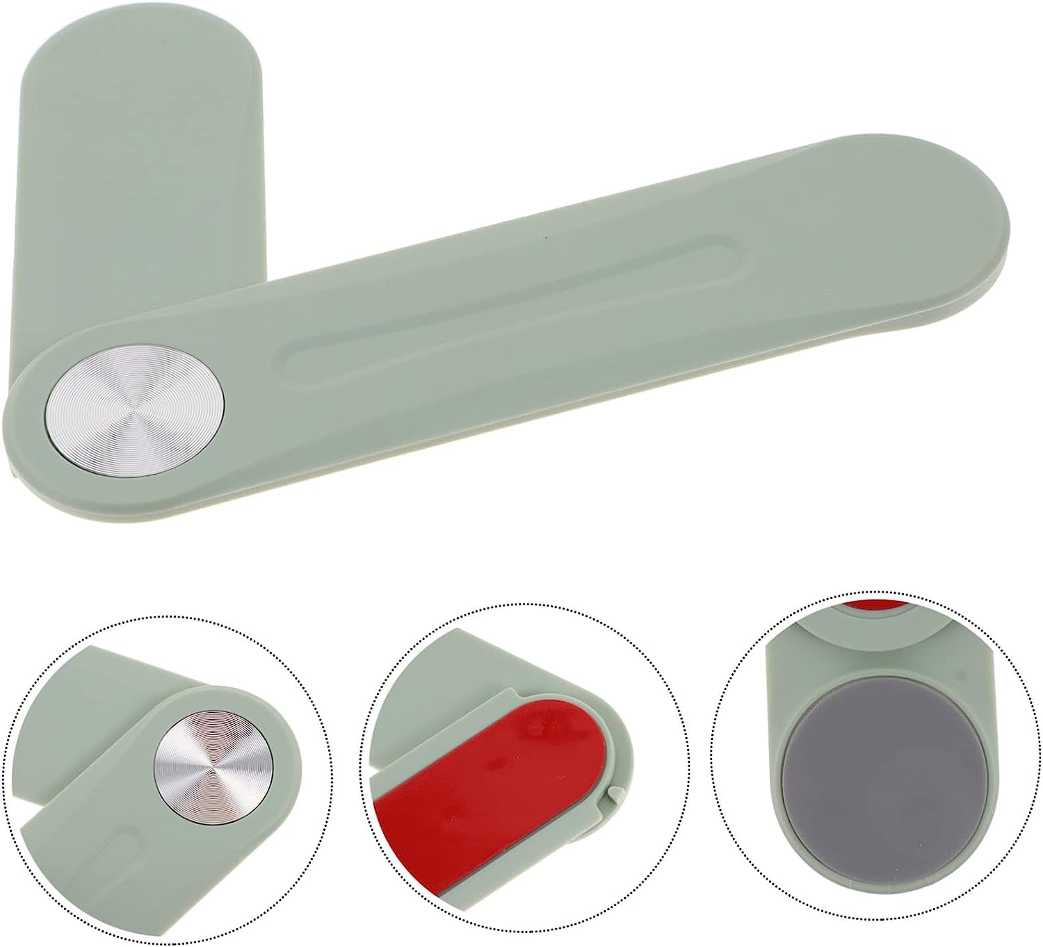 SOLUSTRE 2Pcs Expand Mobile Phone Bracket Smartphones Portable Phone Stand Laptop Phone Holder Computer Phone Mount Hands Free Phone Clip Magnetic Laptop Phone Mount Laptop Arm for Phone  SOLUSTRE   