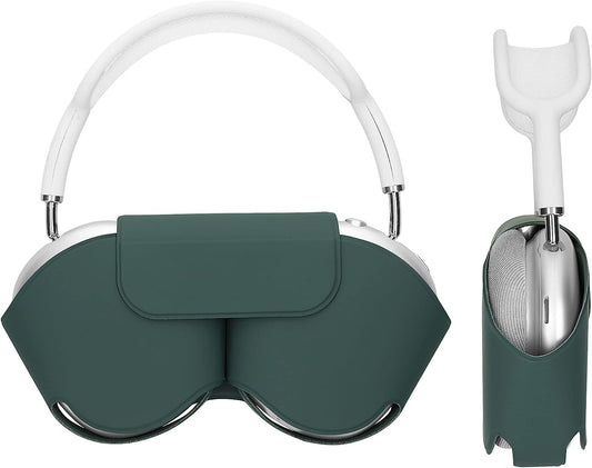 Kwmobile Case Compatible with Apple Airpods Max Case - Polyester Protective Cover for Headphones - Green  KW-Commerce   