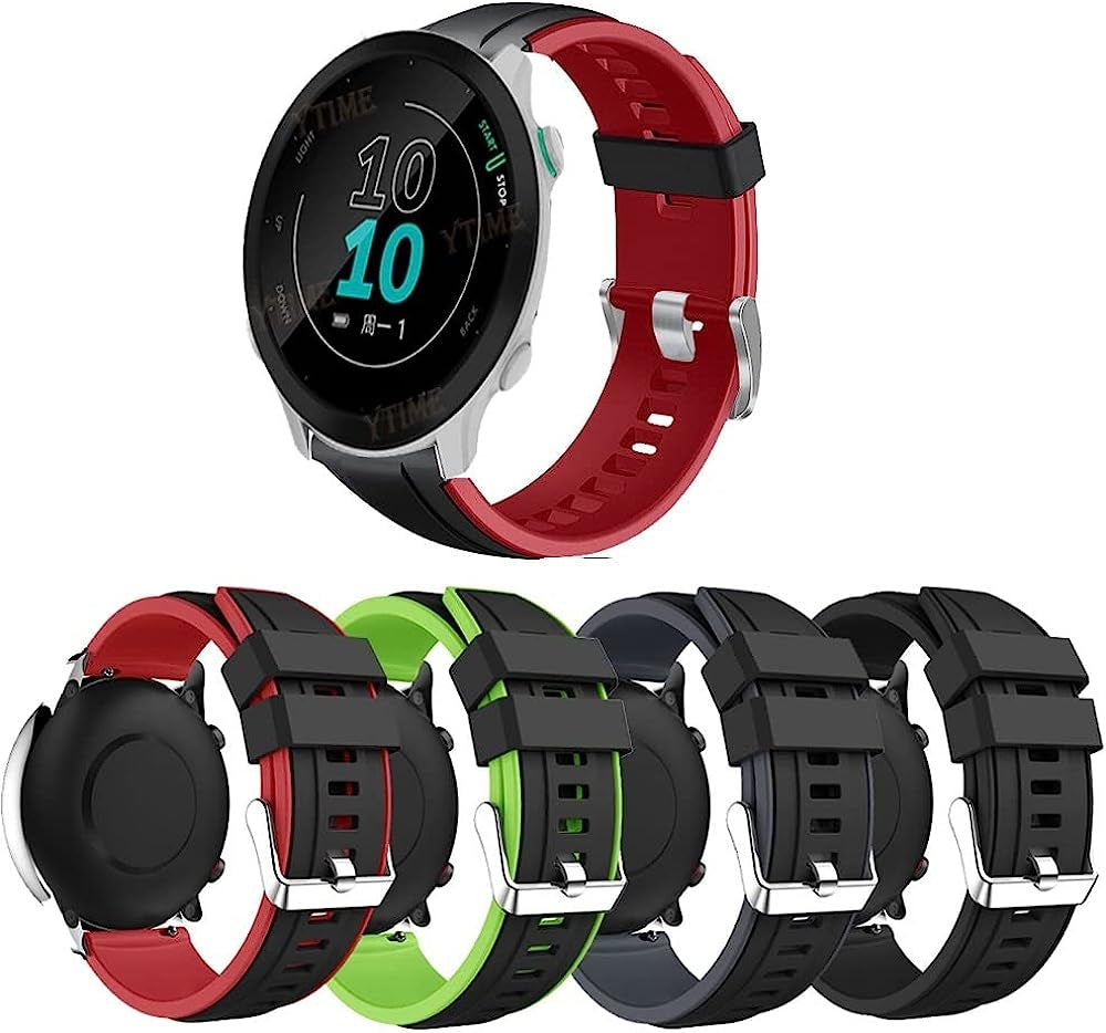 SAAWEE Silicone Strap for Garmin Venu 2 Strap Replacement Watch Band for Garmin Venu Sq Straps for Garmin Venu 2 plus 20 22Mm Watchband  SAAWEE   