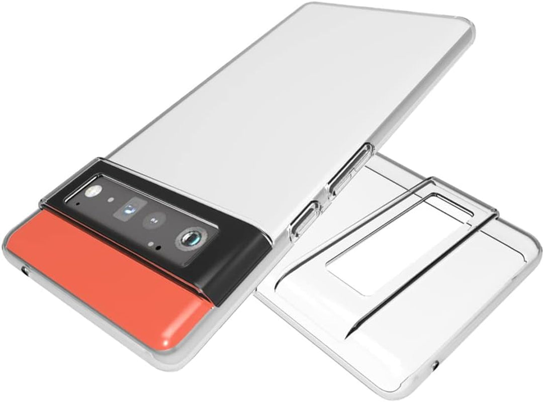 CAVEKEAP Google Pixel 6 Pro Case Clear,Thin Slim Soft Flexible TPU Silicone Gel Anti-Scratch Lightweight Shockproof Protective Phone Cover for Pixel 6 Pro,Crystal Clear  CAVEKEAP   