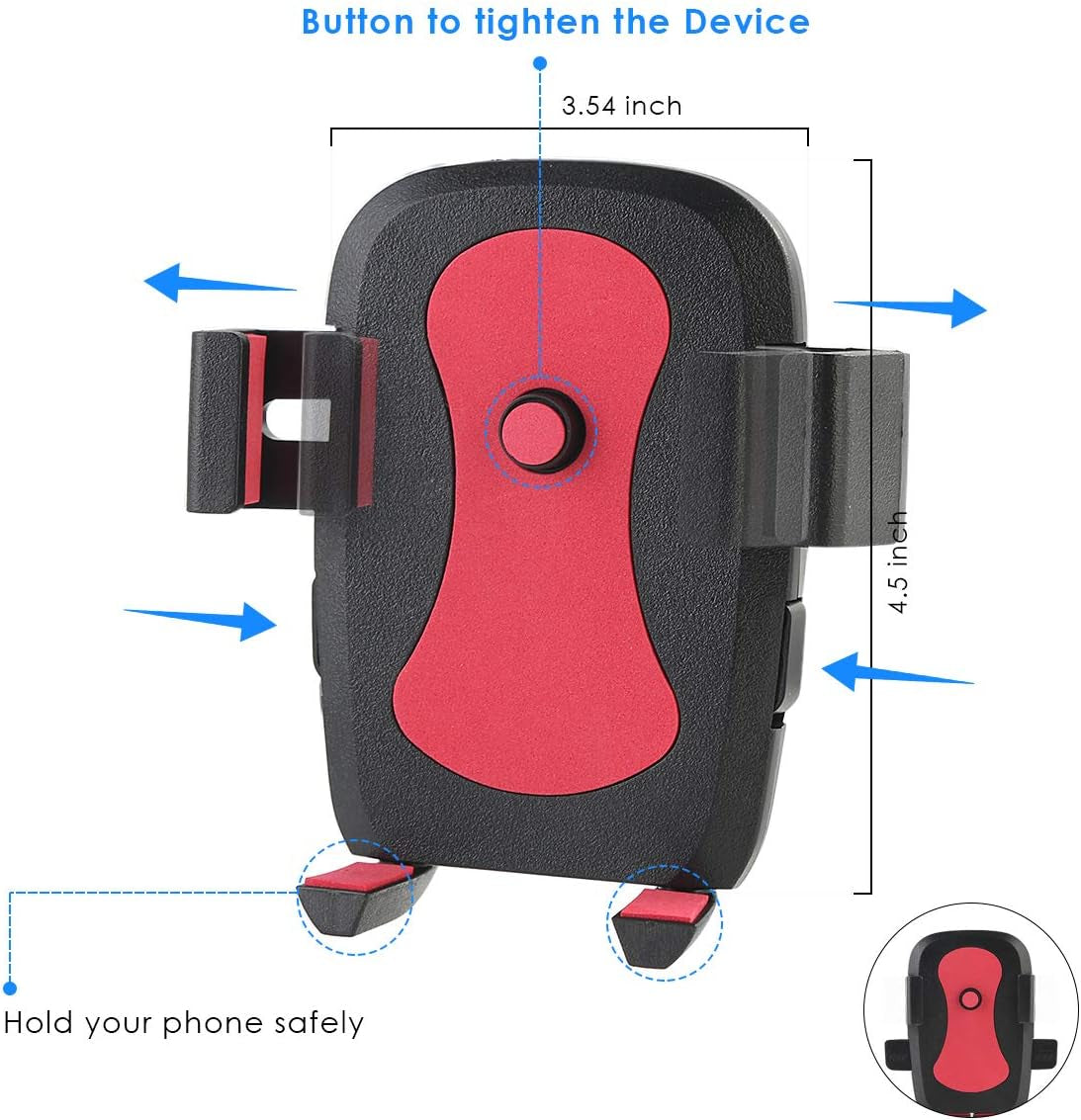 5.7" Ring Light with Tripod Stand and Cell Phone Holder, Mini LED Camera Light Selfie Ring Light Table Lamp for Live Stream, Youtube Video, Makeup, Photography Lighting Compatible with Iphone Android  oenbopo   