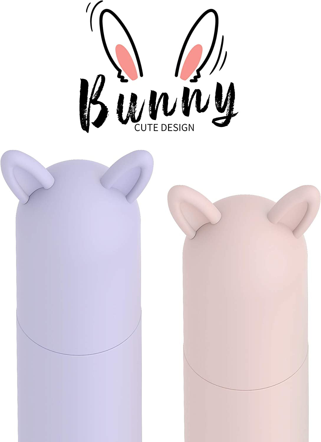 2 Pack Cute Case for Apple Pencil 1St Gen for Apple Pencil Accessories Cover , Soft Silicone Sleeve Cover Accessories Compatible for Ipad Pro 9.7"/10.5"/12.9" (Pink & Purple)  Litumfen   