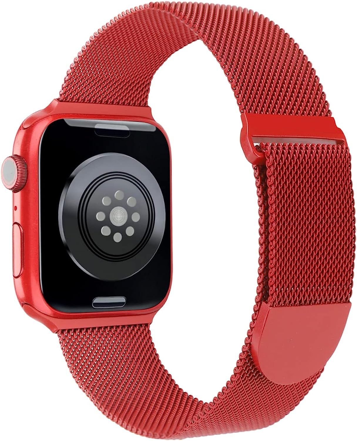 ASOTC Metal Band Compatible with Apple Watch Bands 40Mm 38Mm 41Mm 45Mm 44Mm 42Mm 49Mm for Women Men, Stainless Steel Milanese Mesh Loop Magnetic Wristbands for Iwatch Series 8 7 6 5 4 3 2 1 SE Ultra  ASOTC   