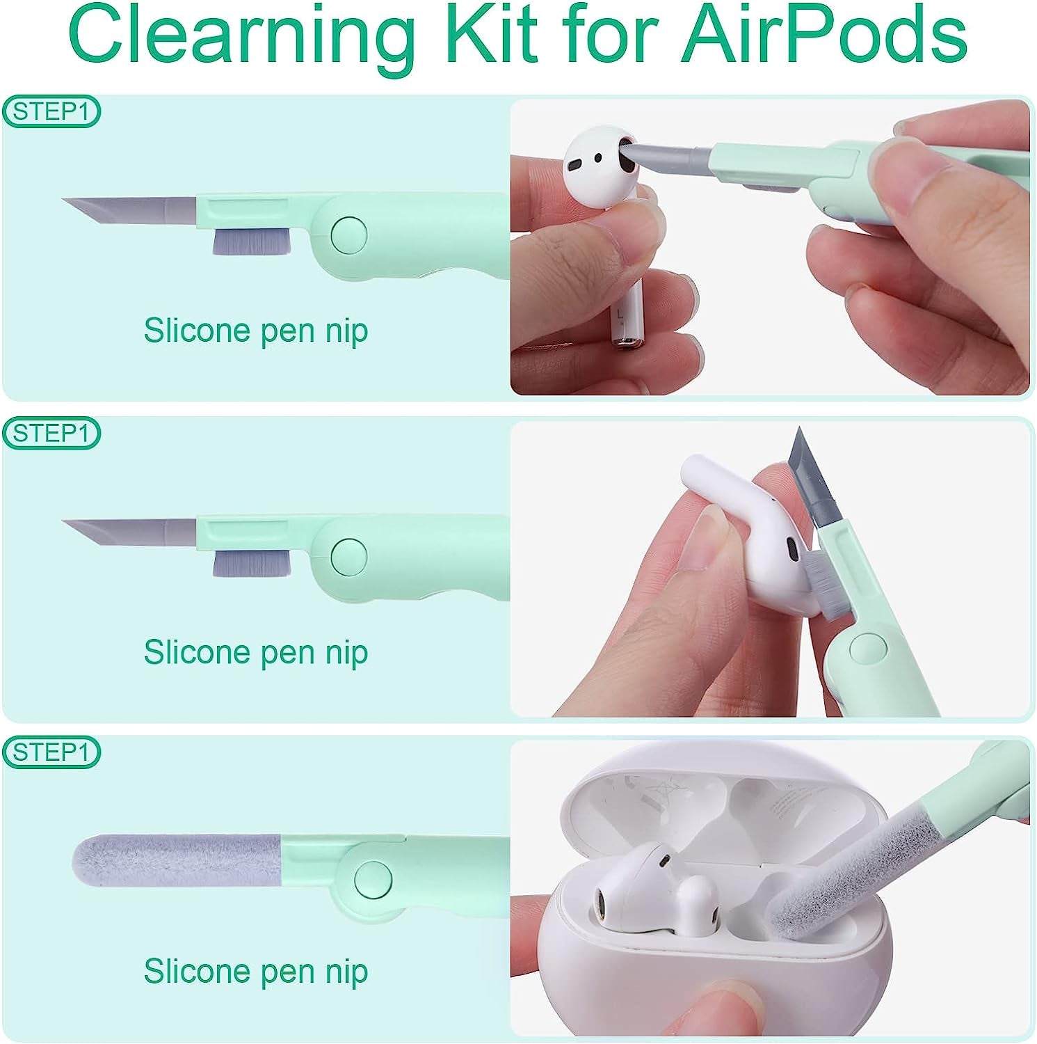 7 in 1 Electronic Cleaner Kit, Keyboard Cleaning Kit with Brush, Multifunctional Cleaner Set for Airpods Pro/Laptop/Phone/Computer/Screen  Doter   